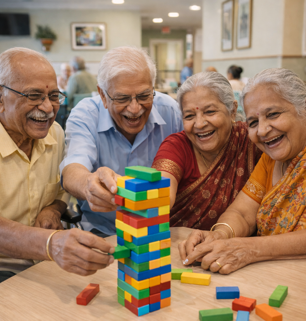 Elderly Indian Group Nursing Home